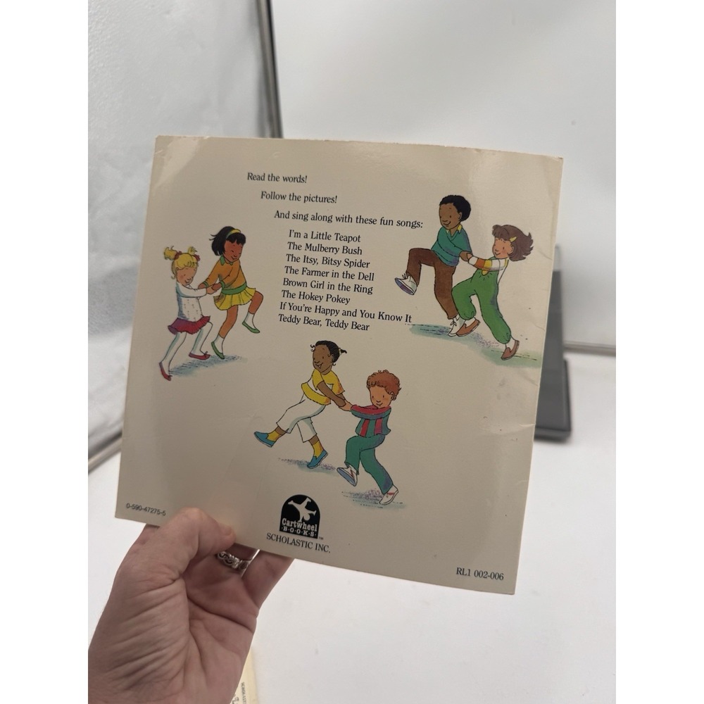 I'm a Little Teapot Scholastic 1994 Book & Cassette Movement Songs Vintage Rare - Picture 9 of 9